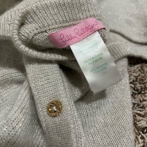 Lily Pulitzer Harp Cashmere Wrap (Silver/grey)